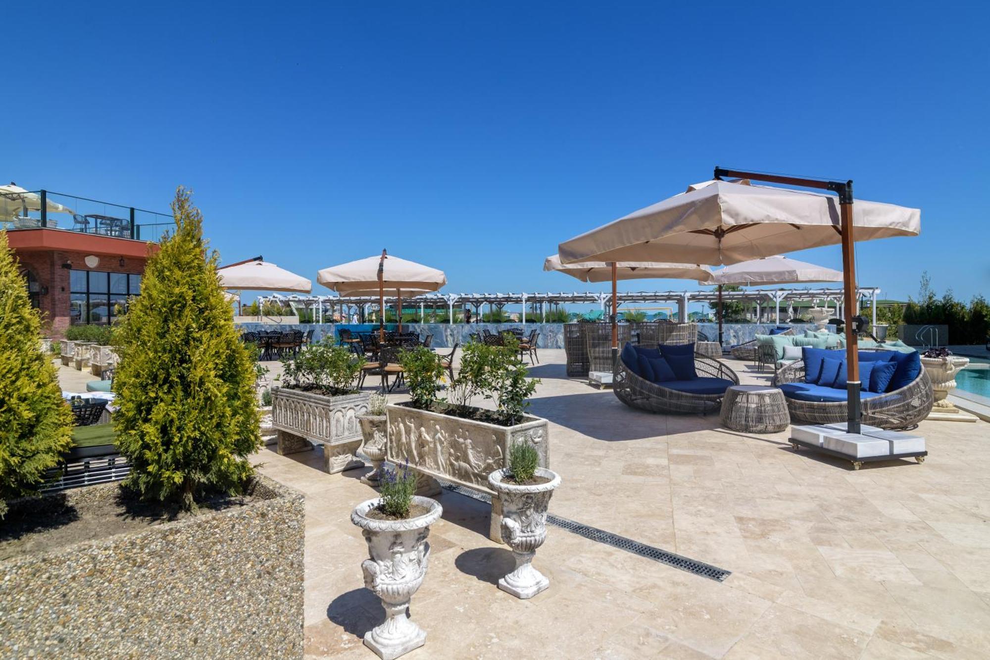 Eco Therma Village Kranevo Exterior photo The rooftop terrace