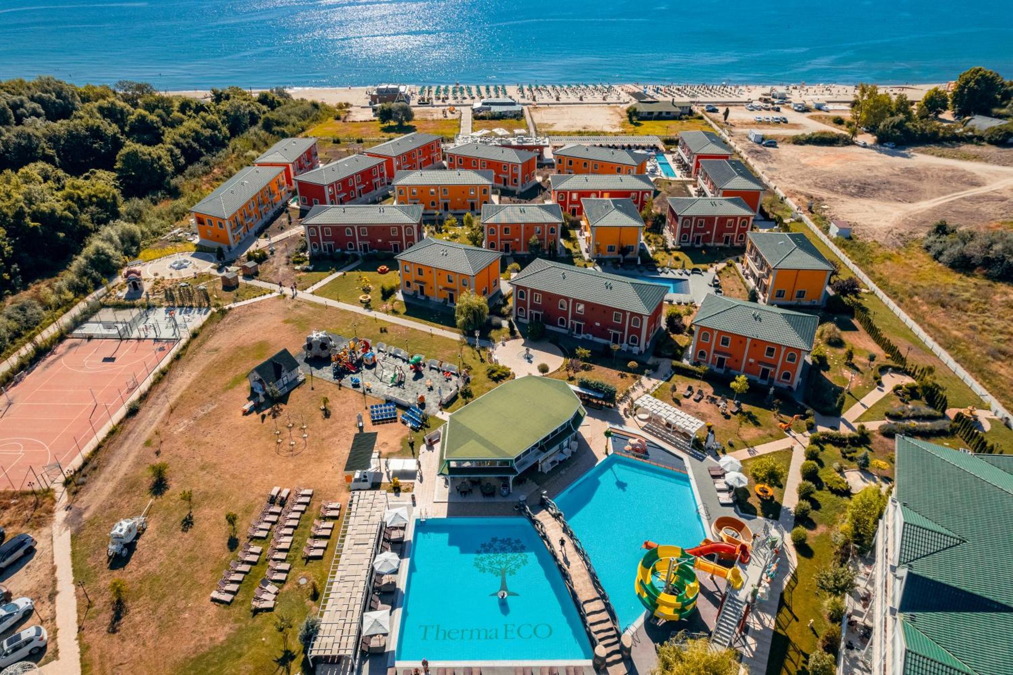 Eco Therma Village Kranevo Exterior photo Aerial view of the complex